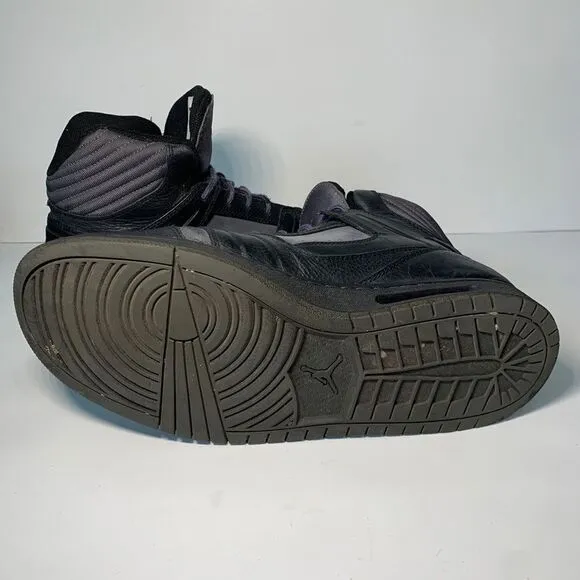 NIKE JORDAN L STYLE II GREY INK BLACK size 11