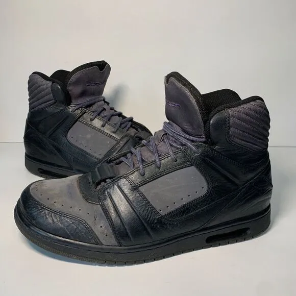 NIKE JORDAN L STYLE II GREY INK BLACK size 11