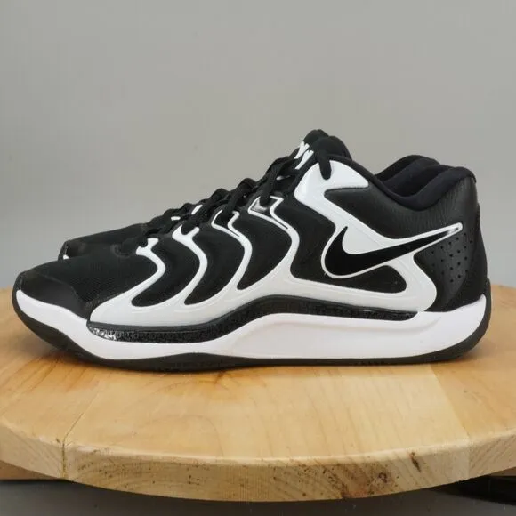 Nike KD 17 TB Mens Size 9.5 Shoes Black White Basketball Sneakers Promo NEW