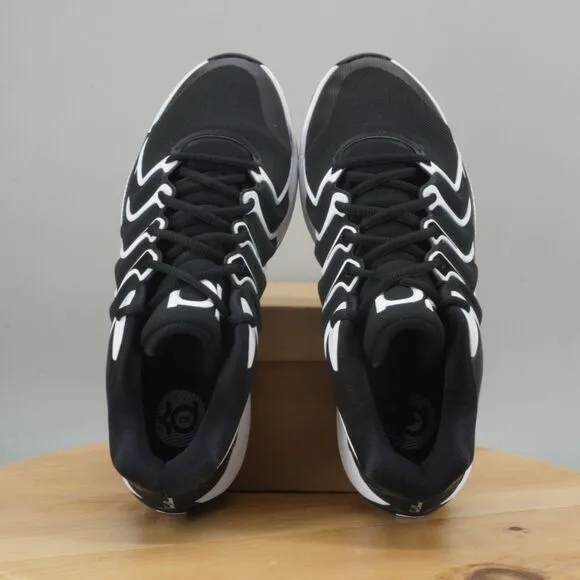 Nike KD 17 TB Mens Size 9.5 Shoes Black White Basketball Sneakers Promo NEW