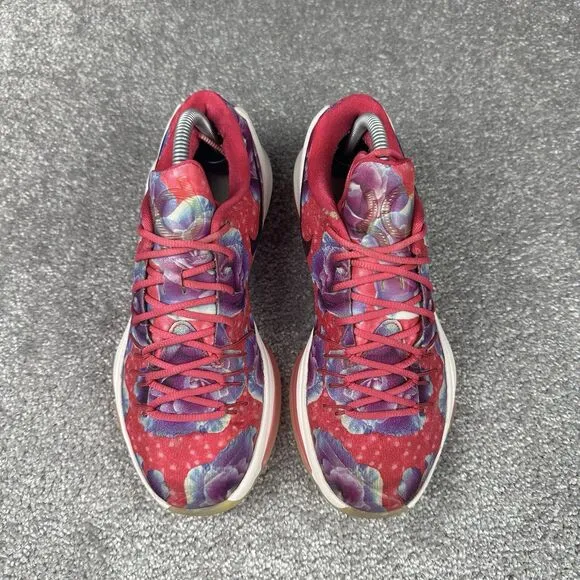 Nike KD 8 Aunt Pearl Basketball Sneakers Boys Youth 7 Pink Athletic Shoes