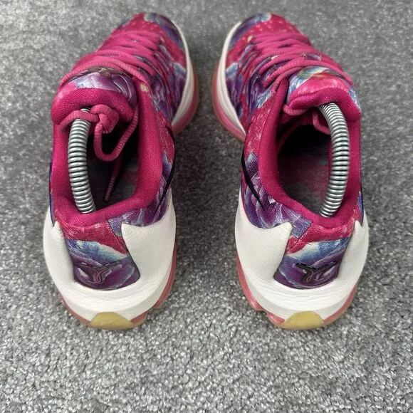 Nike KD 8 Aunt Pearl Basketball Sneakers Boys Youth 7 Pink Athletic Shoes