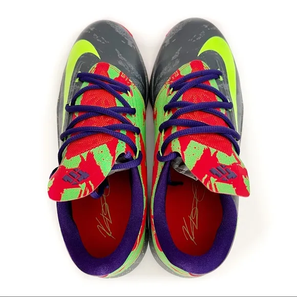Nike Kevin Durant 6 KD VI Energy Basketball Sneakers Size Youth 6Y / Womens 7.5