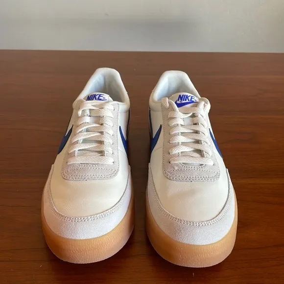Nike Killshot 2 Leather Sail Hyper Blue Mens 432997-124 NWOB
