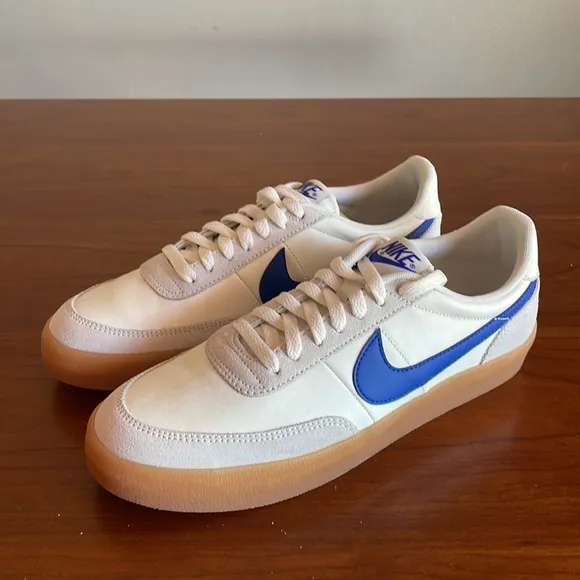 Nike Killshot 2 Leather Sail Hyper Blue Mens 432997-124 NWOB