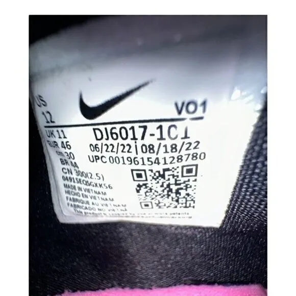 Nike Kyrie 8 &quot;White‎ Black&quot; DJ6017-101 Men's size 12 NWOT