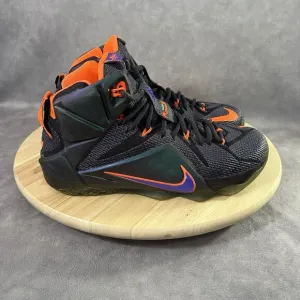 Nike LeBron 12 XII Instinct Purple Crimson Mens 7.5 Athletic Sneakers Shoes