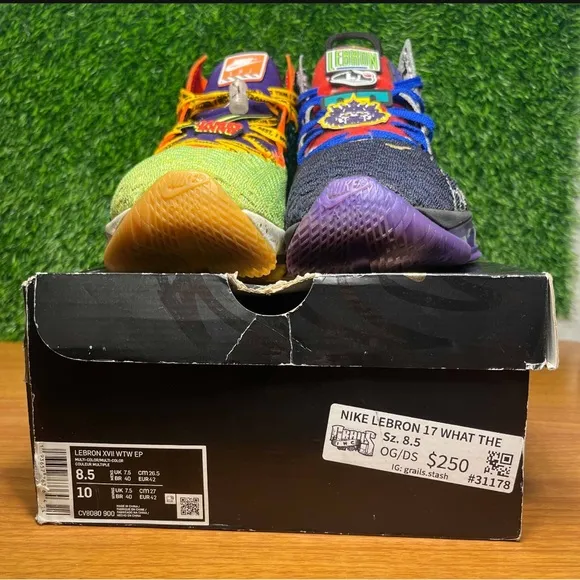 Nike Lebron 17 XVII EP What The Multicolor