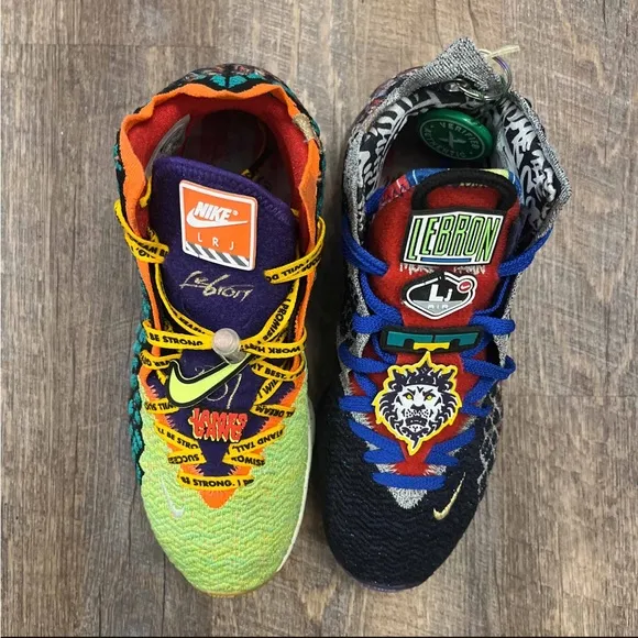 Nike Lebron 17 XVII EP What The Multicolor