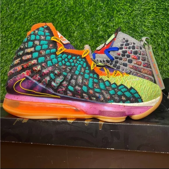 Nike Lebron 17 XVII EP What The Multicolor