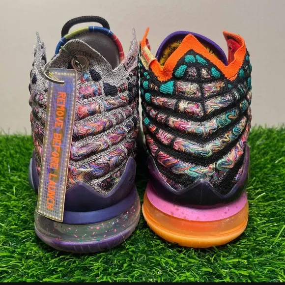 Nike Lebron 17 XVII EP What The Multicolor