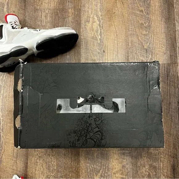 Nike LeBron 19 XIX Sketch White Red