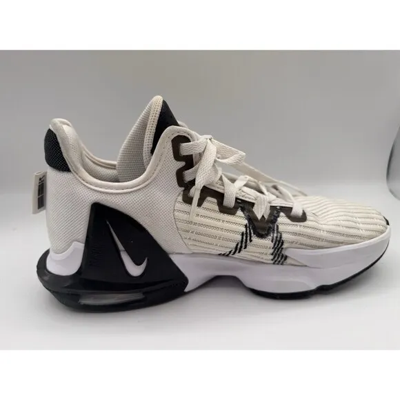 Nike LeBron Witness 6 TB White Black Shoes Sneakers DO9843-100 Mens Size 8