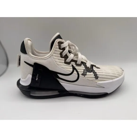 Nike LeBron Witness 6 TB White Black Shoes Sneakers DO9843-100 Mens Size 8