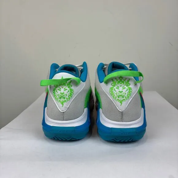 Nike LeBron Witness 7 Grey Fog Multi Color Sneakers Shoes Men's 13 DM1123-003