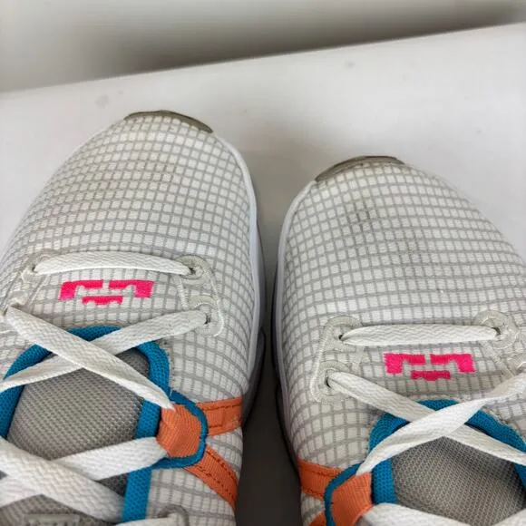 Nike LeBron Witness 7 Grey Fog Multi Color Sneakers Shoes Men's 13 DM1123-003