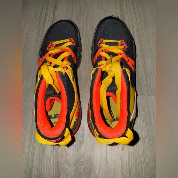 Nike LeBron  Witness Black and Yellow Athletic Shoes