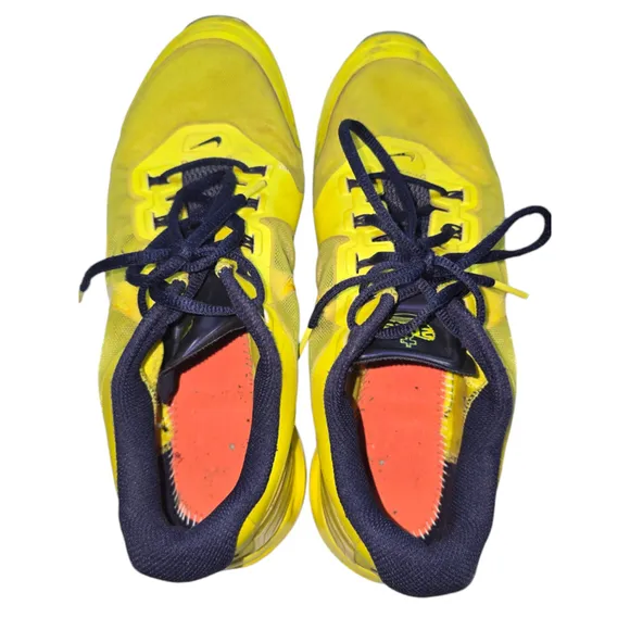 NIKE LUNAR TR1 NOR MEN'S SIZE 12 ELECTROLIME/PURPLE 604970 300