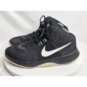 Nike Mens Air Precision 898455-001 Black Basketball Shoes Sneakers Size 8