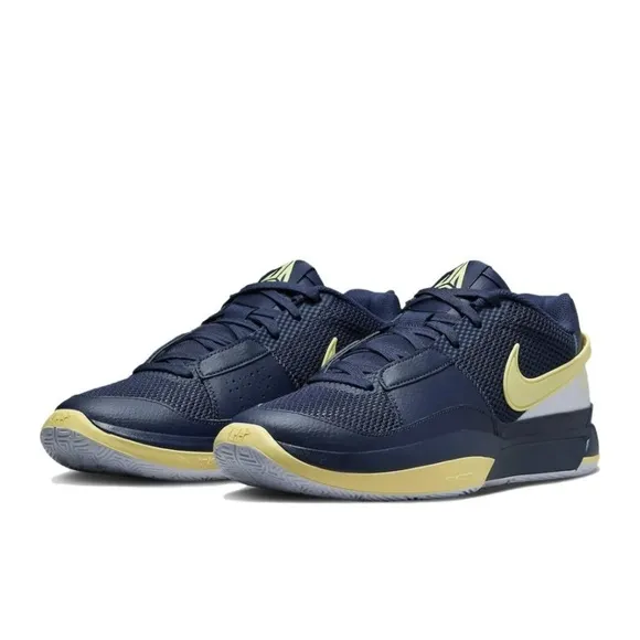 Nike Men's Ja 1 Basketball Shoes/ Sneakers Blue Yellow FQ4796-402