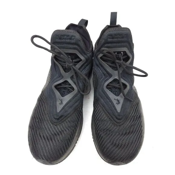 Nike Men's Lebron Soldier 14 Triple Black Basketball Shoes Sneakers Size 11