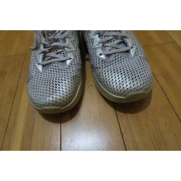 Nike Metcon 6 PRM Crossfit Sneakers Metallic Silver Mens 11 Training Gym Workout