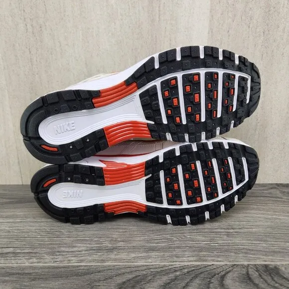 Nike P-6000 Sz 9.5 Mens Phantom Dragon Red White Black Casual Shoes Sneakers