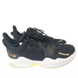 Nike PG 5 Black Multicolor Shoes Men's Size 10 basketball Sneakers CW3143-001