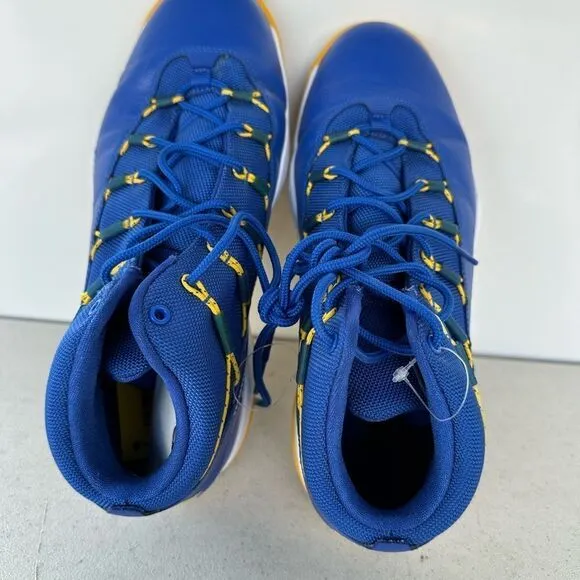 Nike Prime Flight Jordans Golden State Warriors Sneakers Shoes Size 8