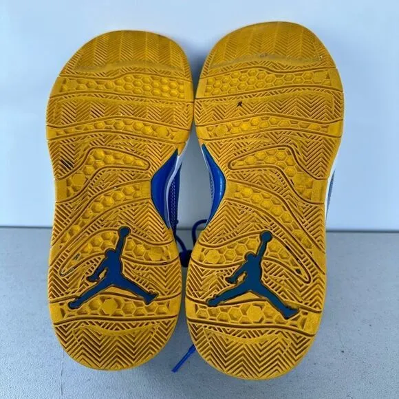 Nike Prime Flight Jordans Golden State Warriors Sneakers Shoes Size 8