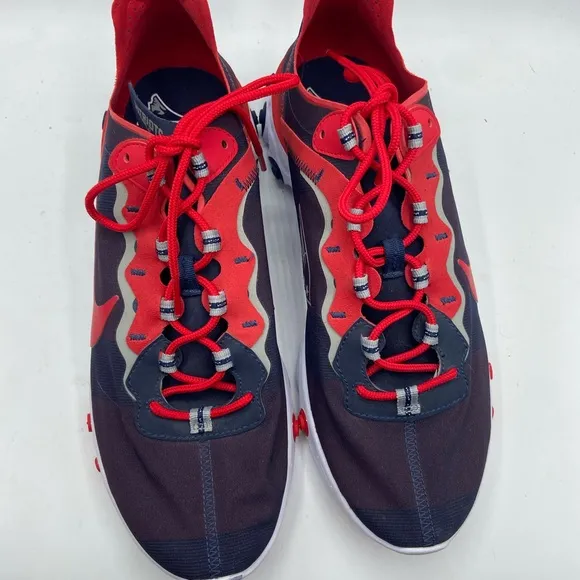 Nike React Element 55 NFL New England Patriots  Shoes Men’s 12