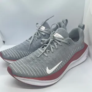 Nike  reactx infinity Run 4 Men's Gray and Red Running Shoes