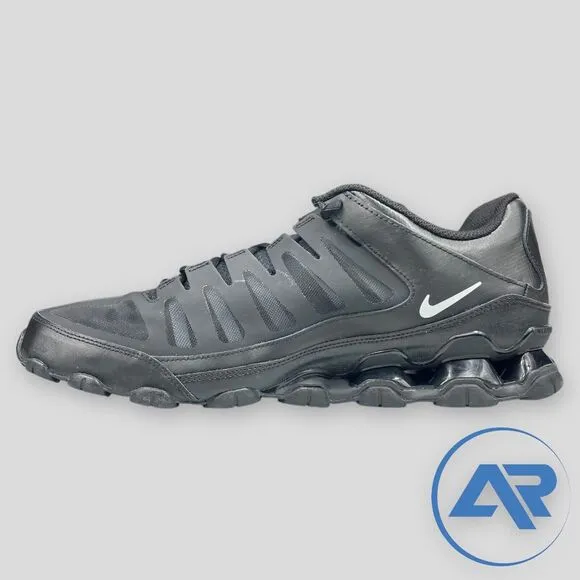 Nike REAX 8 TR MESH Black White Men's Size 15 Athletic Shoes 621716-033