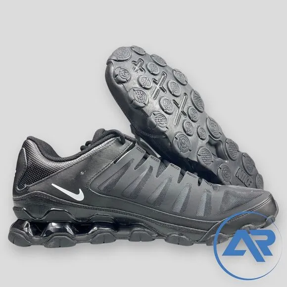 Nike REAX 8 TR MESH Black White Men's Size 15 Athletic Shoes 621716-033