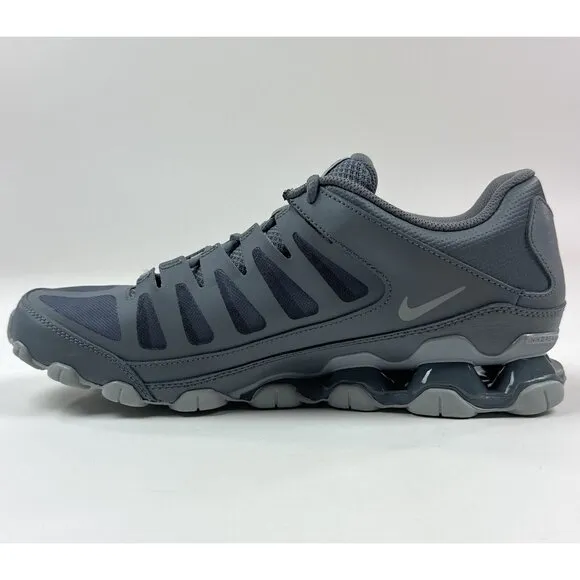 Nike Reax 8 TR Mesh Mens Size 10.5 Gray Athletic Shoes Sneakers 621716-010
