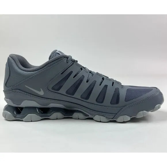 Nike Reax 8 TR Mesh Mens Size 10.5 Gray Athletic Shoes Sneakers 621716-010