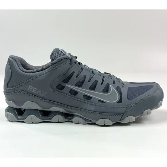 Nike Reax 8 TR Mesh Mens Size 10.5 Gray Athletic Shoes Sneakers 621716-010
