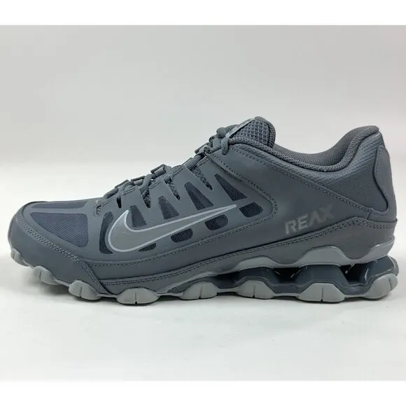 Nike Reax 8 TR Mesh Mens Size 10.5 Gray Athletic Shoes Sneakers 621716-010