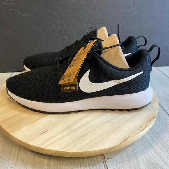 Nike Roshe G Golf Shoes Men Size  11.5 Black White  Sneakers NEW!