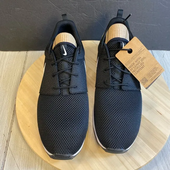 Nike Roshe G Golf Shoes Men Size  11.5 Black White  Sneakers NEW!