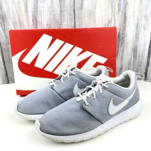 NIKE Roshe One GS Sneakers Wolf Grey and White Running Tennis Shoes With Box 5Y