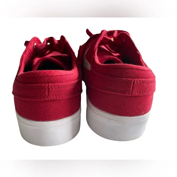 Nike SB Zoom Stefan Janoski Skate Shoes – Red Canvas (Men’s Size 8)