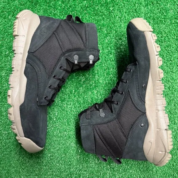 Nike SFB 6 Leather Black Mens Shoes 862507-002 VNDS Sz 9.5