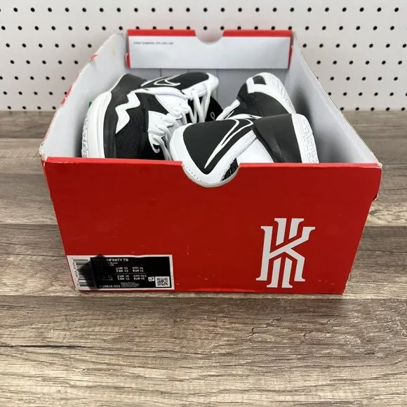 Nike Shoes Black White Black Kyrie Infinity TB Basketball Sneakers Men's Size 14