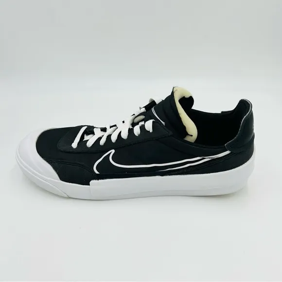Nike shoes Drop Type Hybrid sneakers black and white street wear men size 9