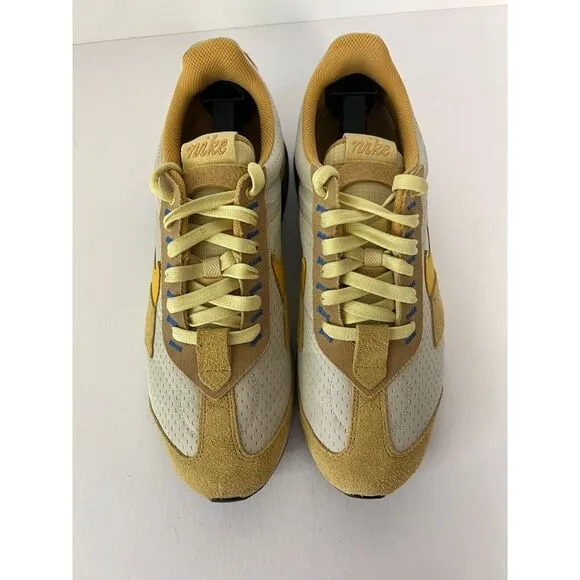 Nike Shoes Mens Size 10.5 Air Max Pre Day‎ Tan Yellow Blue Gray Casual Sneakers