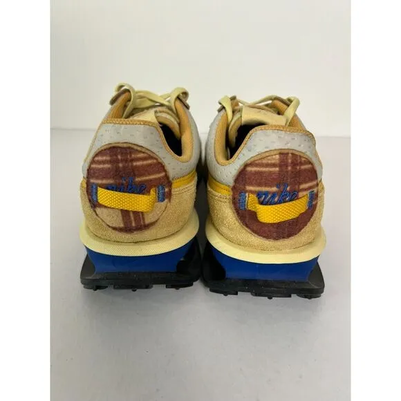 Nike Shoes Mens Size 10.5 Air Max Pre Day‎ Tan Yellow Blue Gray Casual Sneakers