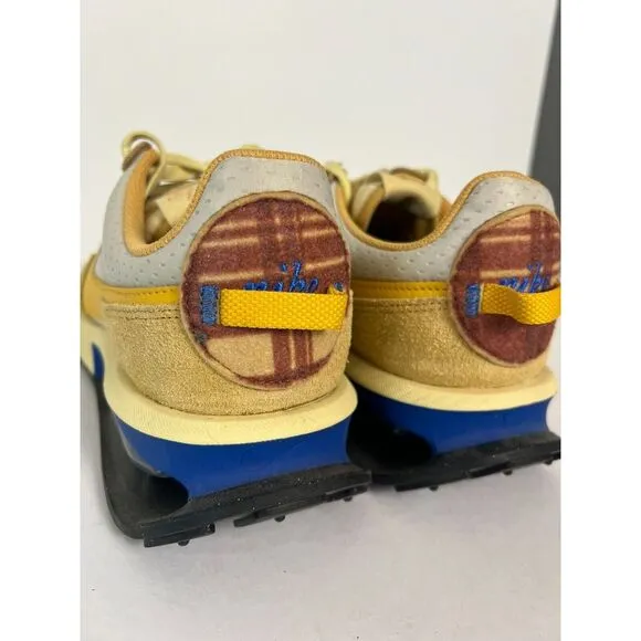 Nike Shoes Mens Size 10.5 Air Max Pre Day‎ Tan Yellow Blue Gray Casual Sneakers