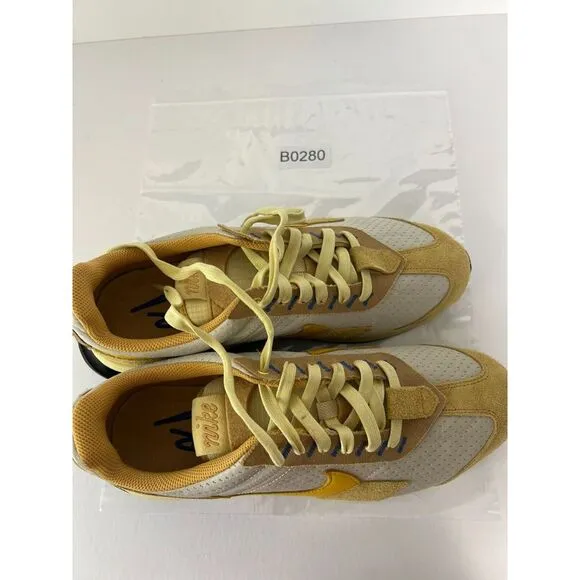 Nike Shoes Mens Size 10.5 Air Max Pre Day‎ Tan Yellow Blue Gray Casual Sneakers