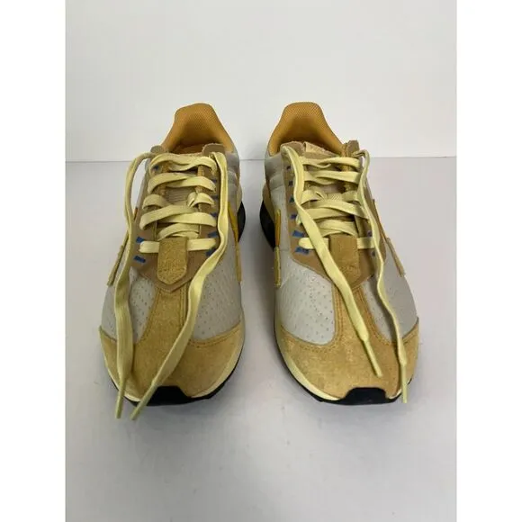 Nike Shoes Mens Size 10.5 Air Max Pre Day‎ Tan Yellow Blue Gray Casual Sneakers